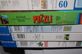 Puzzle 5x, nekompletne - Podarim